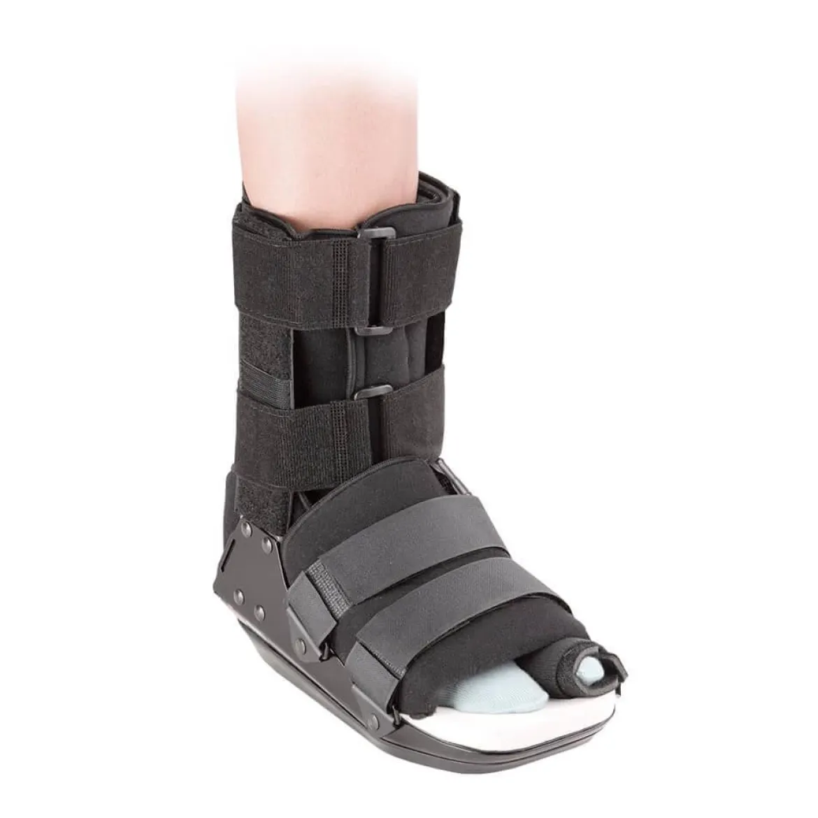 But po operacji halluksa - ortopedyczny butz wkładką z pamięcią ucisku Bunion Boot Breg
