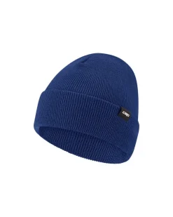 Ciepła czapka beanie z wełną merino Core Run CEP granatowa