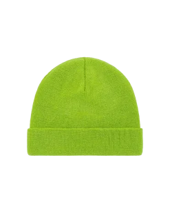 Ciepła czapka beanie z wełną merino Core Run CEP zielona