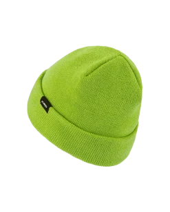 Ciepła czapka beanie z wełną merino Core Run CEP zielona