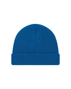 Ciepła czapka beanie z wełną merino Core Run CEP niebieska