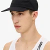 Czapka do biegania z daszkiem Pro Run Ultralight unisex czarna