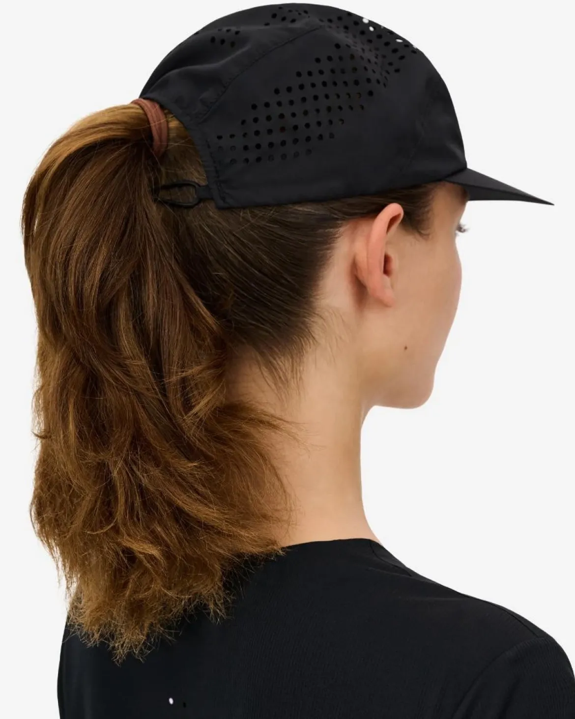 Czapka do biegania z daszkiem Pro Run Ultralight unisex czarna
