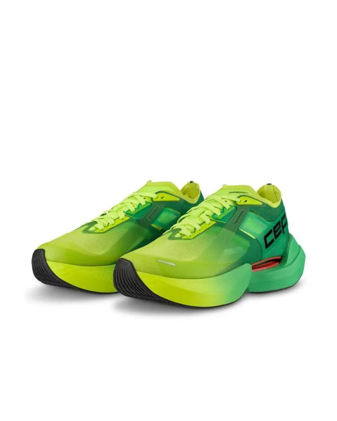 Damskie buty sportowe do biegania CEP Pro Run Omnispeed zielony gradient