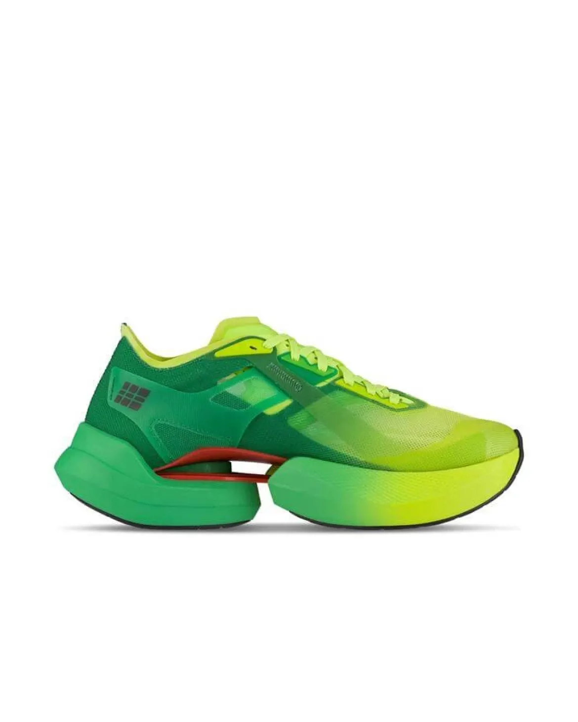 Damskie buty sportowe do biegania CEP Pro Run Omnispeed zielony gradient