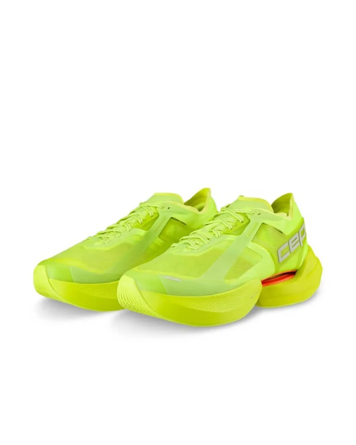 Damskie buty treningowe do biegania CEP Pro Run Optaspeed BowTech+™ limonkowe