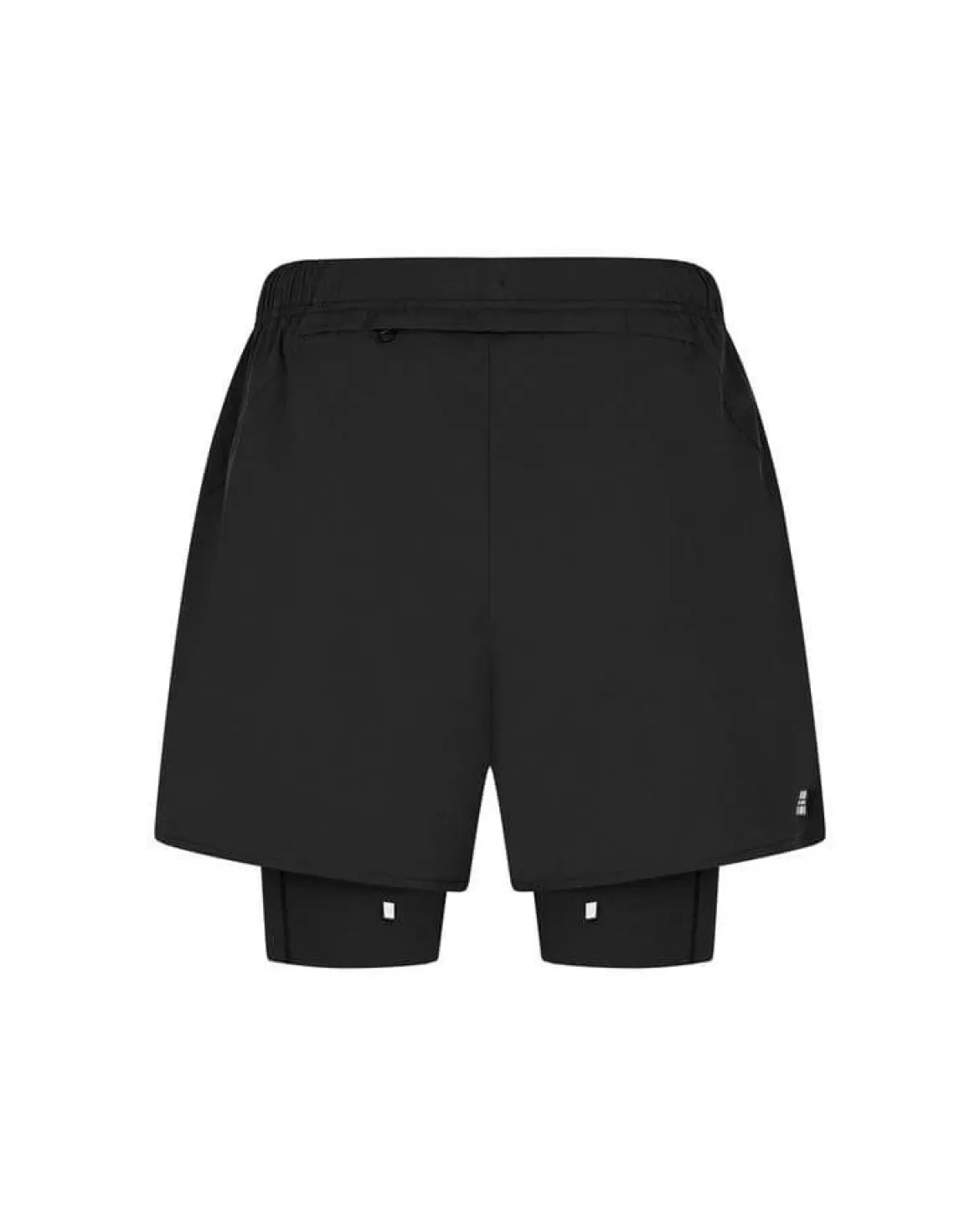 Damskie kompresyjne spodenki sportowe 2w1 CEP Core Run czarne