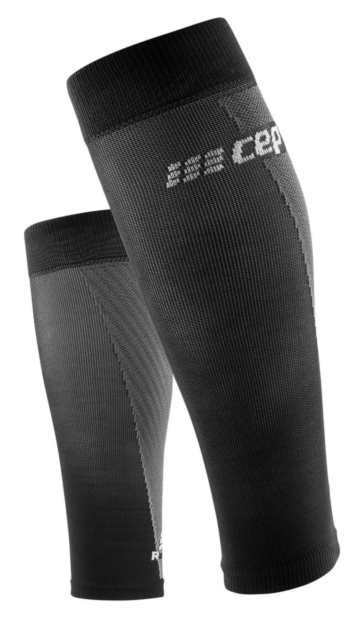 Damskie opaski kompresyjne sportowe CEP Ultralight czarno-szare - nowa kolekcja