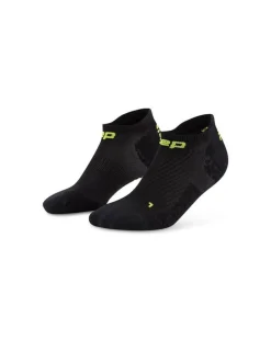 Damskie skarpety kompresyjne sportowe stopki no show CEP Core Run Ultralight czarne