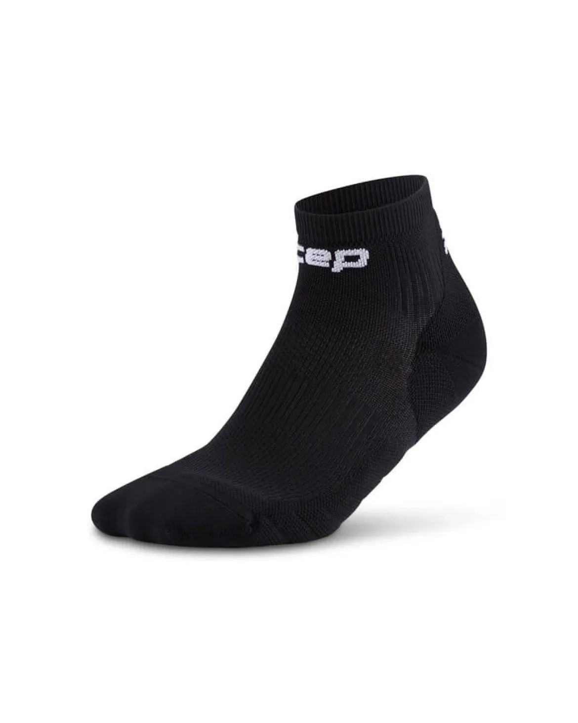 Damskie skarpety kompresyjne sportowe za kostkę low cut CEP Core Run czarne
