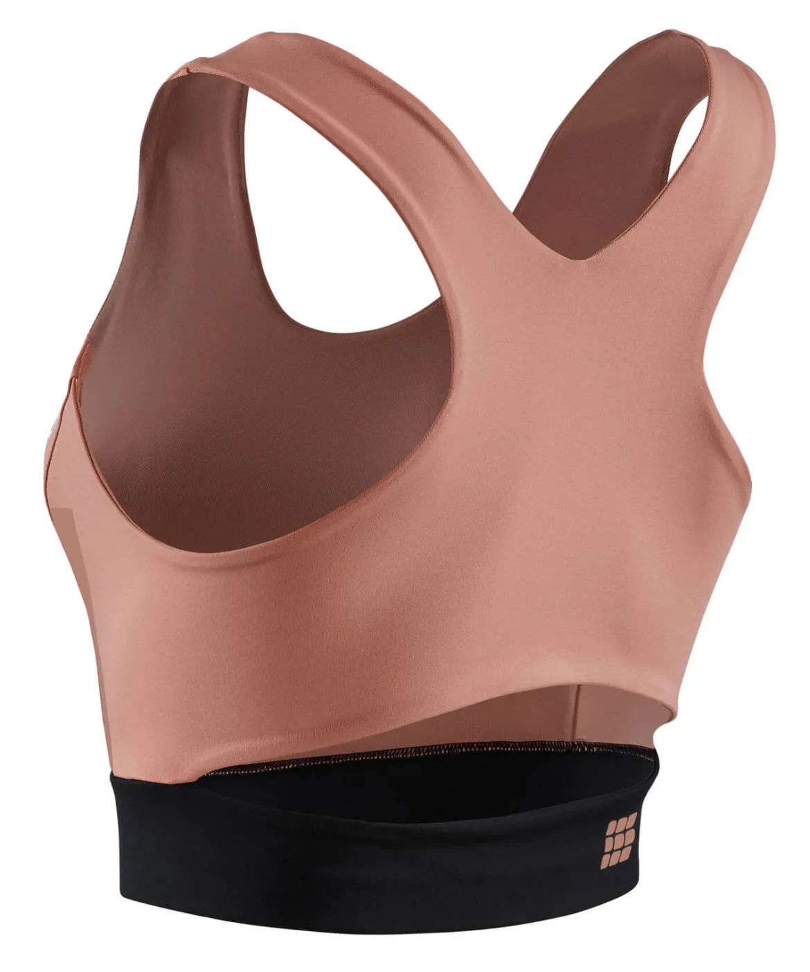 Damski sportowy Crop Top treningowy CEP różowy