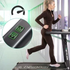 DrFit Bieżnia domowa elektryczna FX5z funkcją łatwego składania