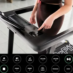 DrFit Bieżnia domowa elektryczna FX5z funkcją łatwego składania