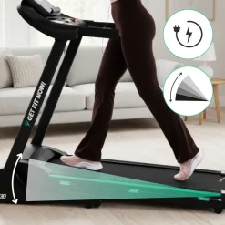 DrFit Bieżnia domowa elektryczna FX7 z automatyczną regulacją kąta nachylenia