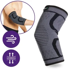DrFit Elastyczny stabilizator łokcia szary S