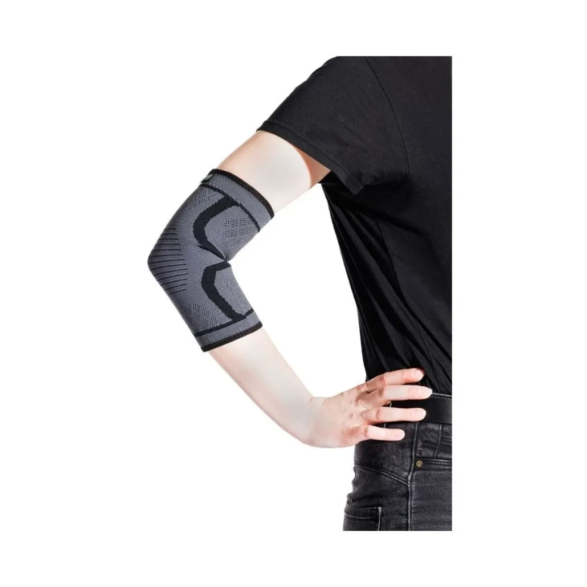 DrFit Elastyczny stabilizator łokcia szary S