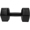 DrFit Hantle sześciokątne heksagony 6 kg czarne (2 sztuki)