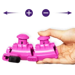 DrFit Hula Hop z obciążeniem masujące fioletowe