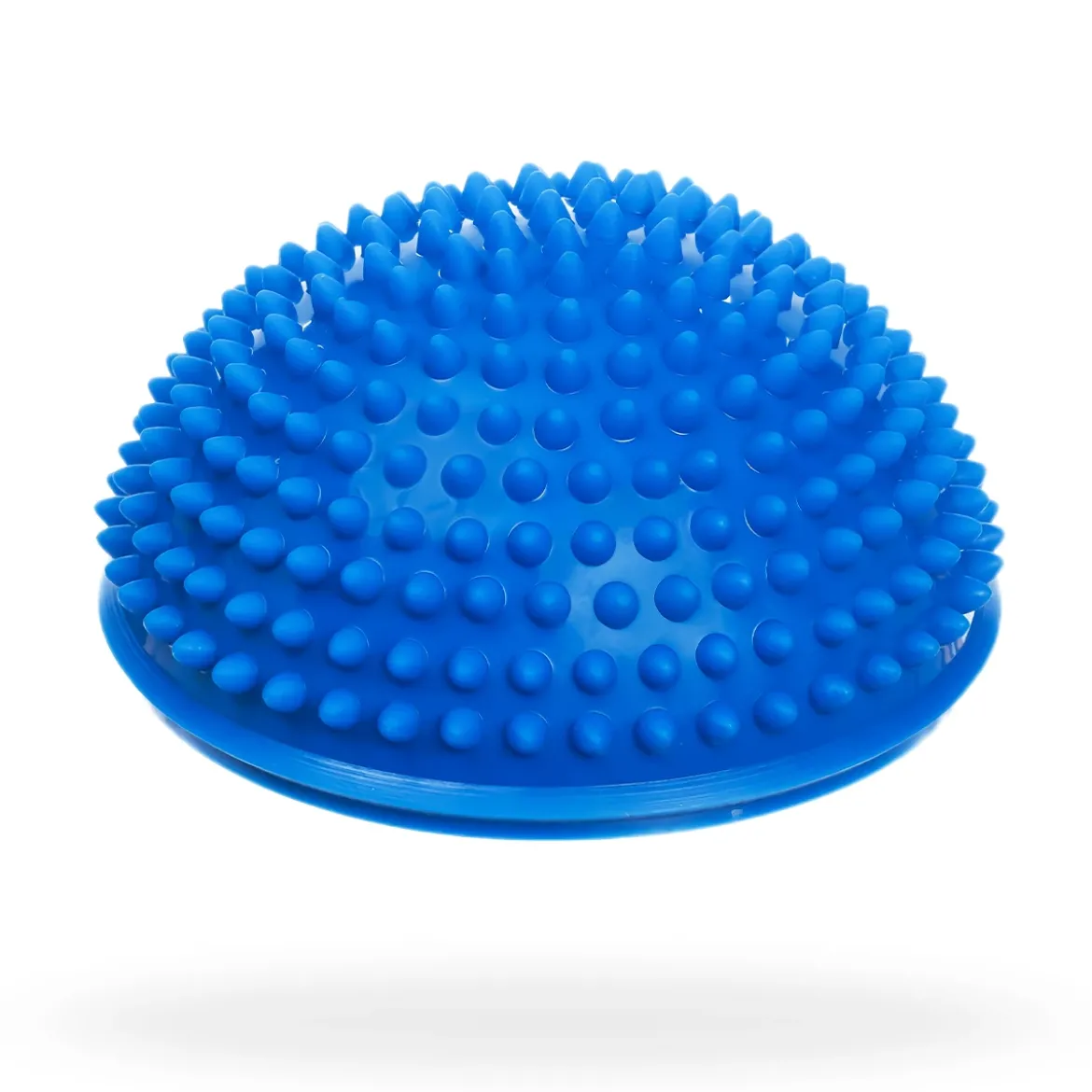 DrFit Masażer rehabilitacyjny półkula z wypustkami sensorycznymi (pół piłki)ø16x7 cm niebieski
