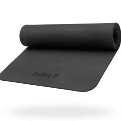 DrFit mata do ćwiczeń fitnessu i rehabilitacji czarna