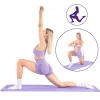DrFit mata do ćwiczeń fitnessu i rehabilitacji jasnofioletowa