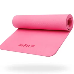 DrFit mata do ćwiczeń fitnessu i rehabilitacji różowa
