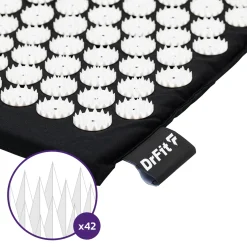 DrFit Mata długa do akupresury + poduszka białe igły