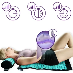 DrFit Mata krótka do akupresury z poduszką miętowe igły