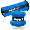 DrFit obciążniki do ćwiczeń na kostki i nadgarstki 0,5 kg (para) niebieskie