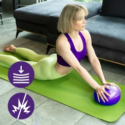 DrFit piłka do ćwiczeń i rehabilitacji ø 20 fioletowa