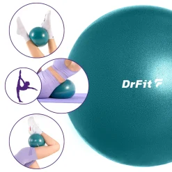 DrFit piłka do ćwiczeń i rehabilitacji ø 25 ciemnozielona