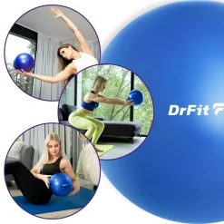 DrFit piłka do ćwiczeń i rehabilitacji ø 25 niebieska