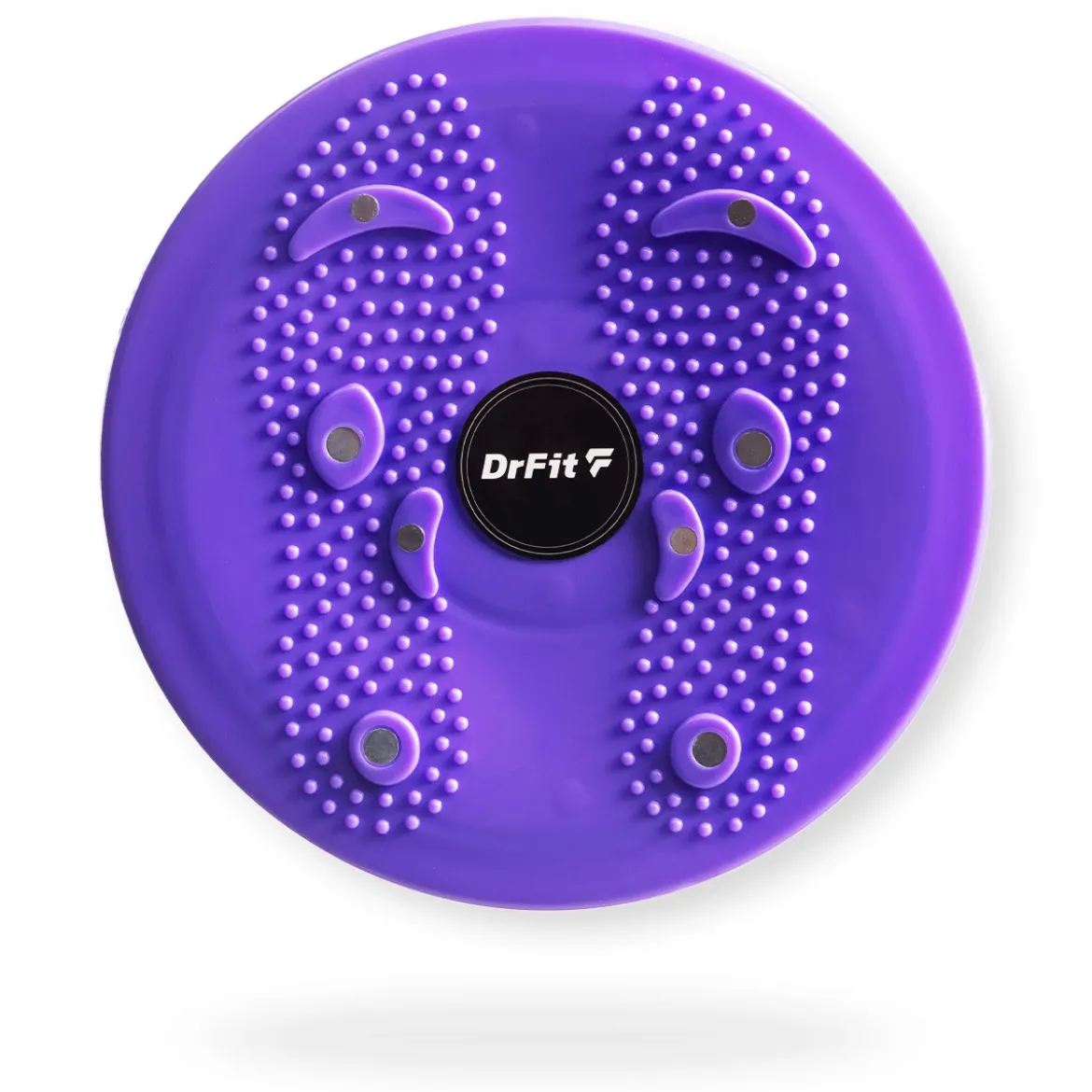 DrFit Platforma obrotowa z wypustkami do ćwiczeńø 25 cm fioletowy