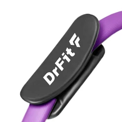 DrFit Ring do pilatesu obręcz do jogi fioletowy średnica 36 cm