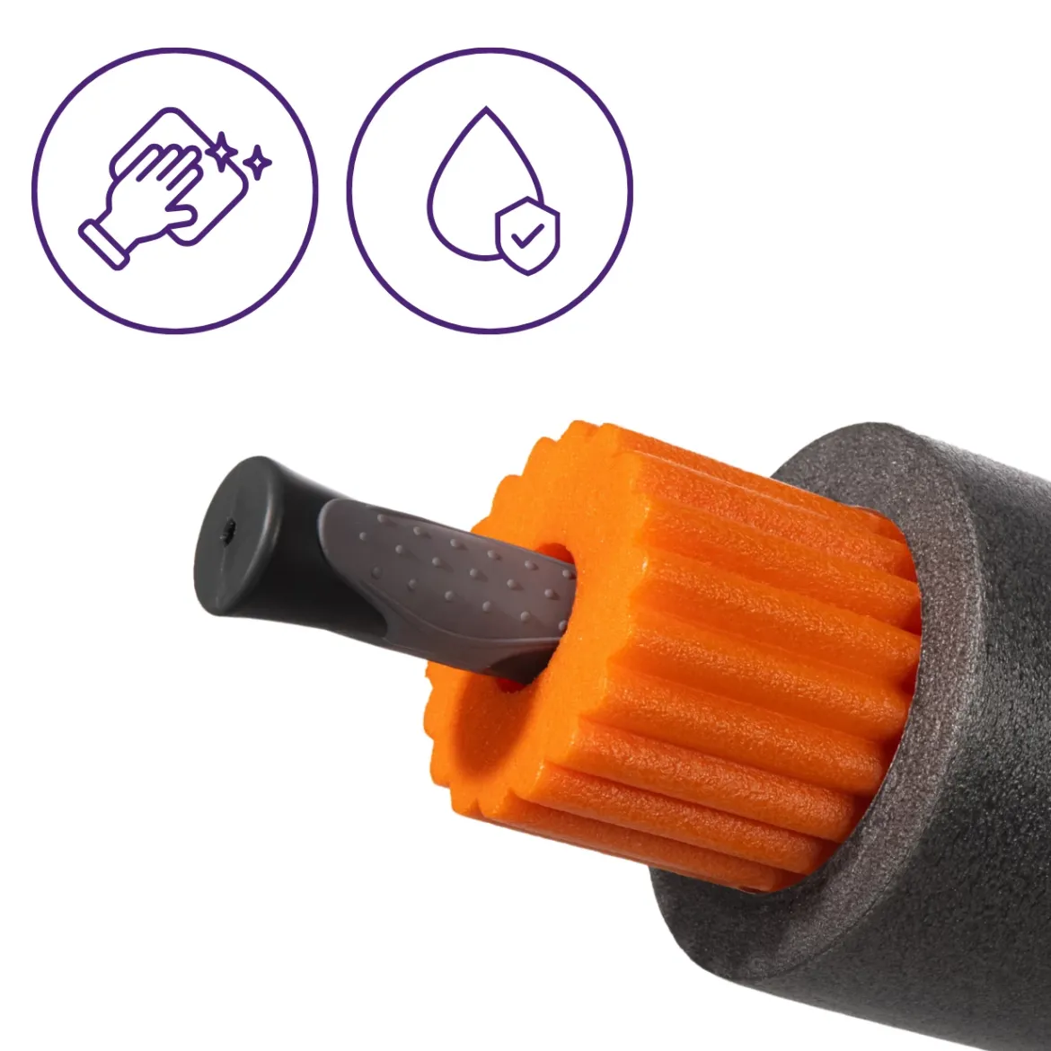 DrFit Roller do masażu i rehabilitacji 3w1 ø15x45 cm