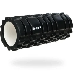 DrFit Roller do masażu i rehabilitacji z wypustkami fioletowy ø 15x33