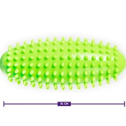 DrFit Roller masujący z wypustkami sensorycznymi 16 cm zielony