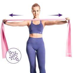 DrFit Taśma rehabilitacyjna lateksowa różowa 3,6 kg