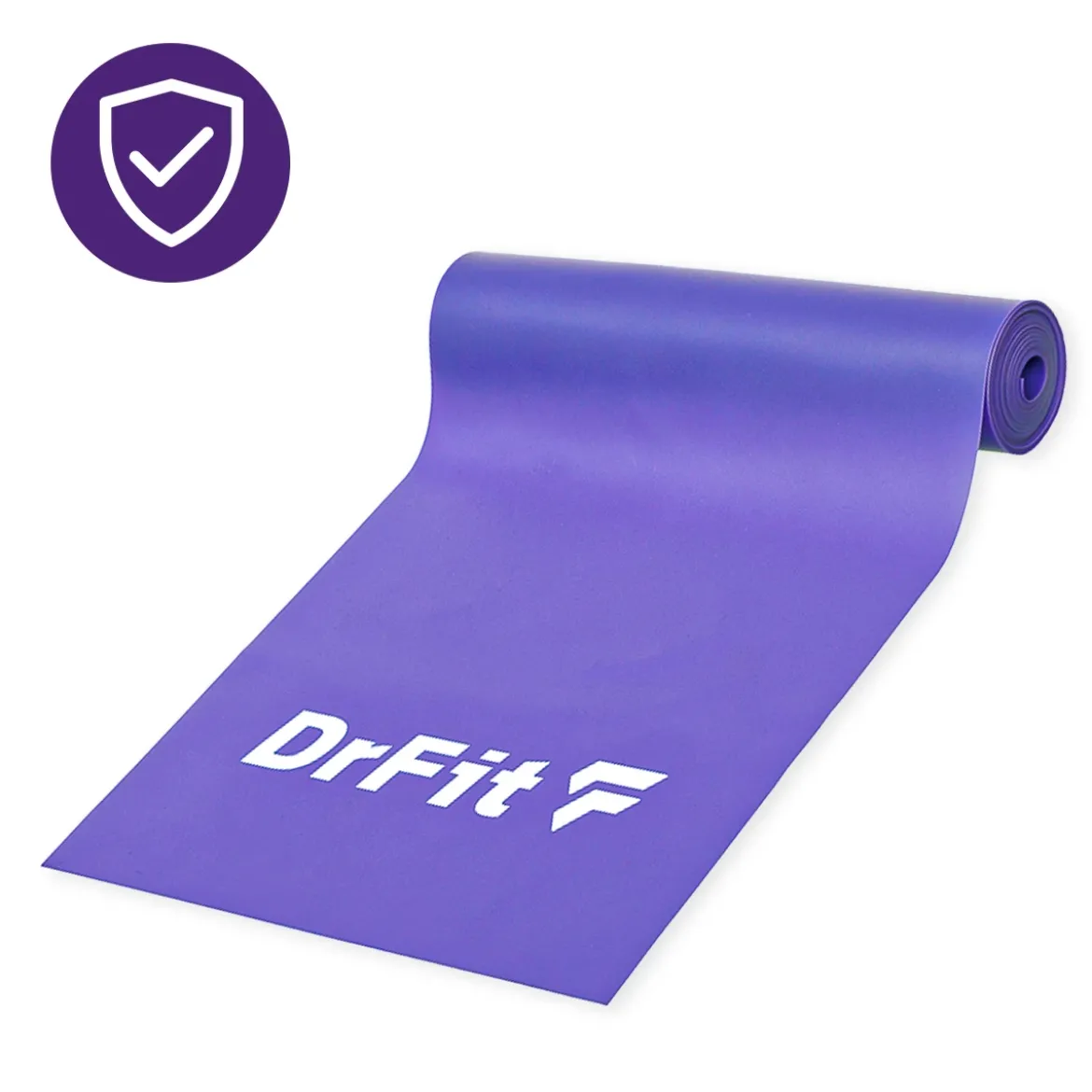 DrFit Taśma rehabilitacyjna lateksowa fioletowa 5,4 kg