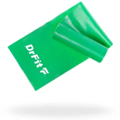 DrFit Taśma rehabilitacyjna lateksowa ciemnozielona 5,4 kg