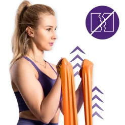 DrFit Taśma rehabilitacyjna lateksowa pomarańczowa 3,6 kg