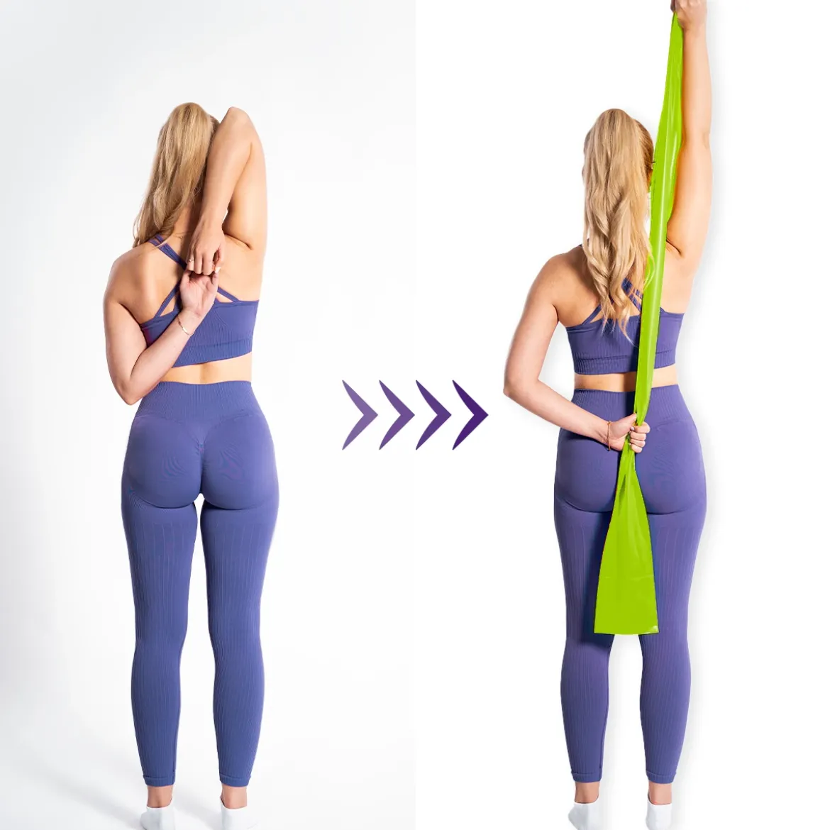 DrFit Taśma rehabilitacyjna lateksowa jasnozielona 2,2 kg