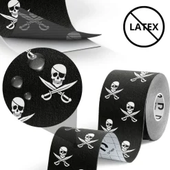DrTape mocna wodoodporna taśma do tejpingu 5cm x 5m Pirate