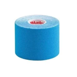 Kinesiology Tape Mueller bawełniana, oddychająca 5 cm x 5 m niebieska
