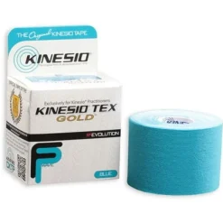 Kinesio Tex Gold FP bawełniana hipoalergiczna 5cm x 5m niebieska