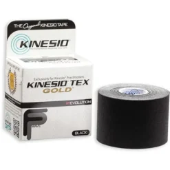 Kinesio Tex Gold FP bawełniana hipoalergiczna 5cm x 5m czarna