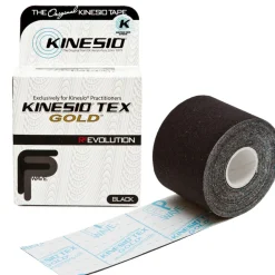 Kinesio Tex Gold FP bawełniana hipoalergiczna 5cm x 5m czarna