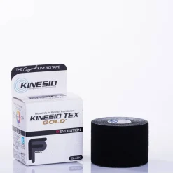 Kinesio Tex Gold FP bawełniana hipoalergiczna 5cm x 5m czarna