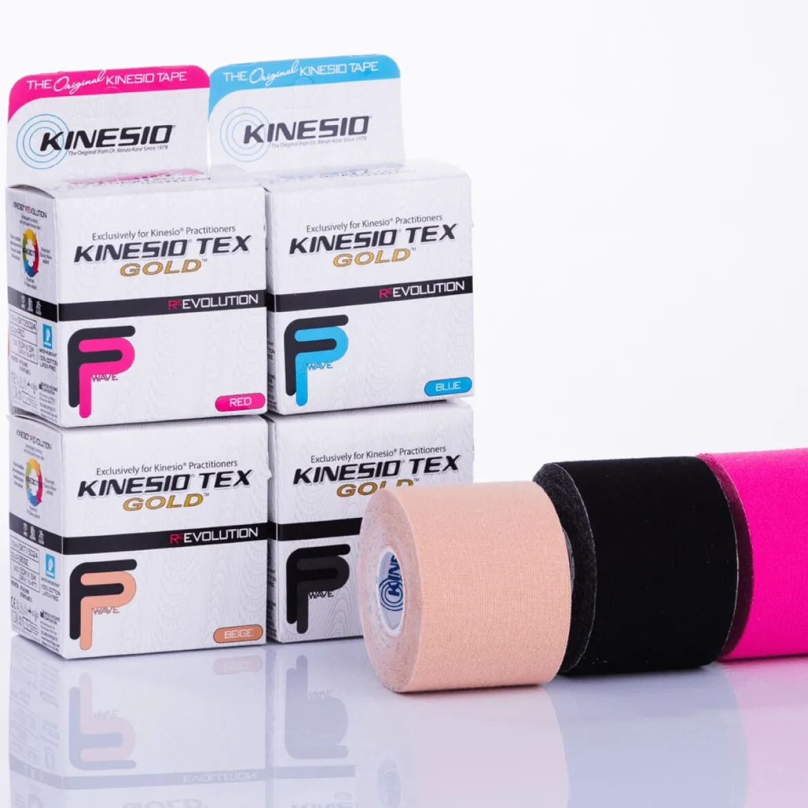 Kinesio Tex Gold FP bawełniana hipoalergiczna 5cm x 5m beżowa