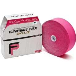 Kinesio Tex Gold FP hipoalergiczna do dużych grup mięśniowych 5cm x 31,5m czerwona